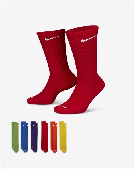 Nike Everyday Plus Cushioned Training Crew Socks (6 Pairs)